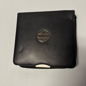 Vintage Leather Cigar Humidor Folio